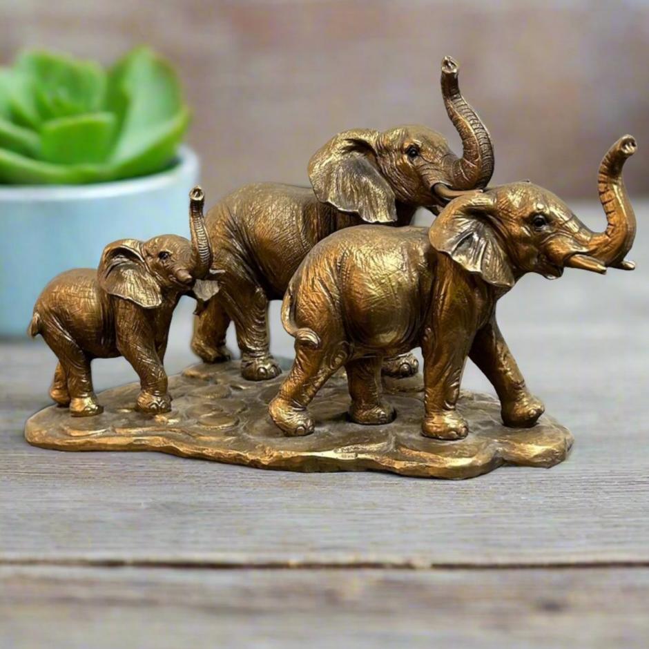 Bronze Elephants