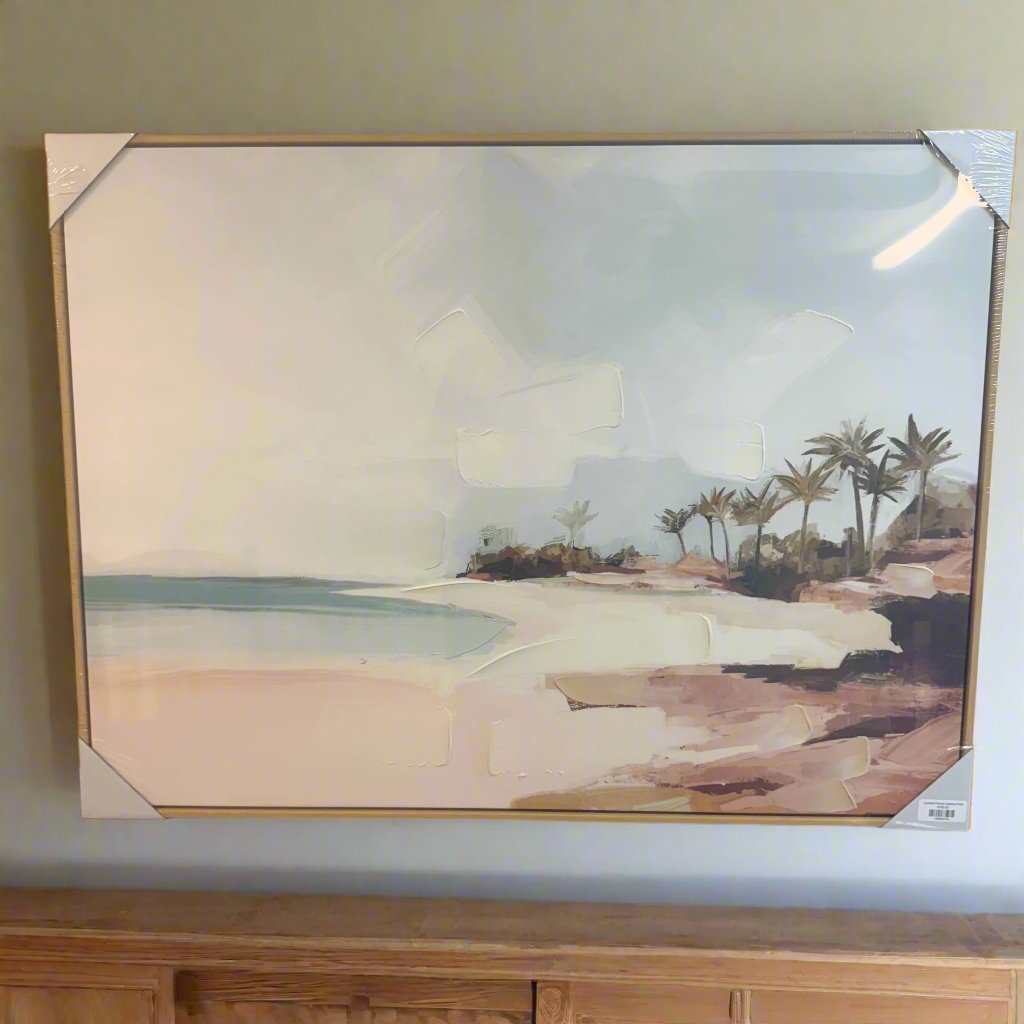 Coastal Frame Canvas Print