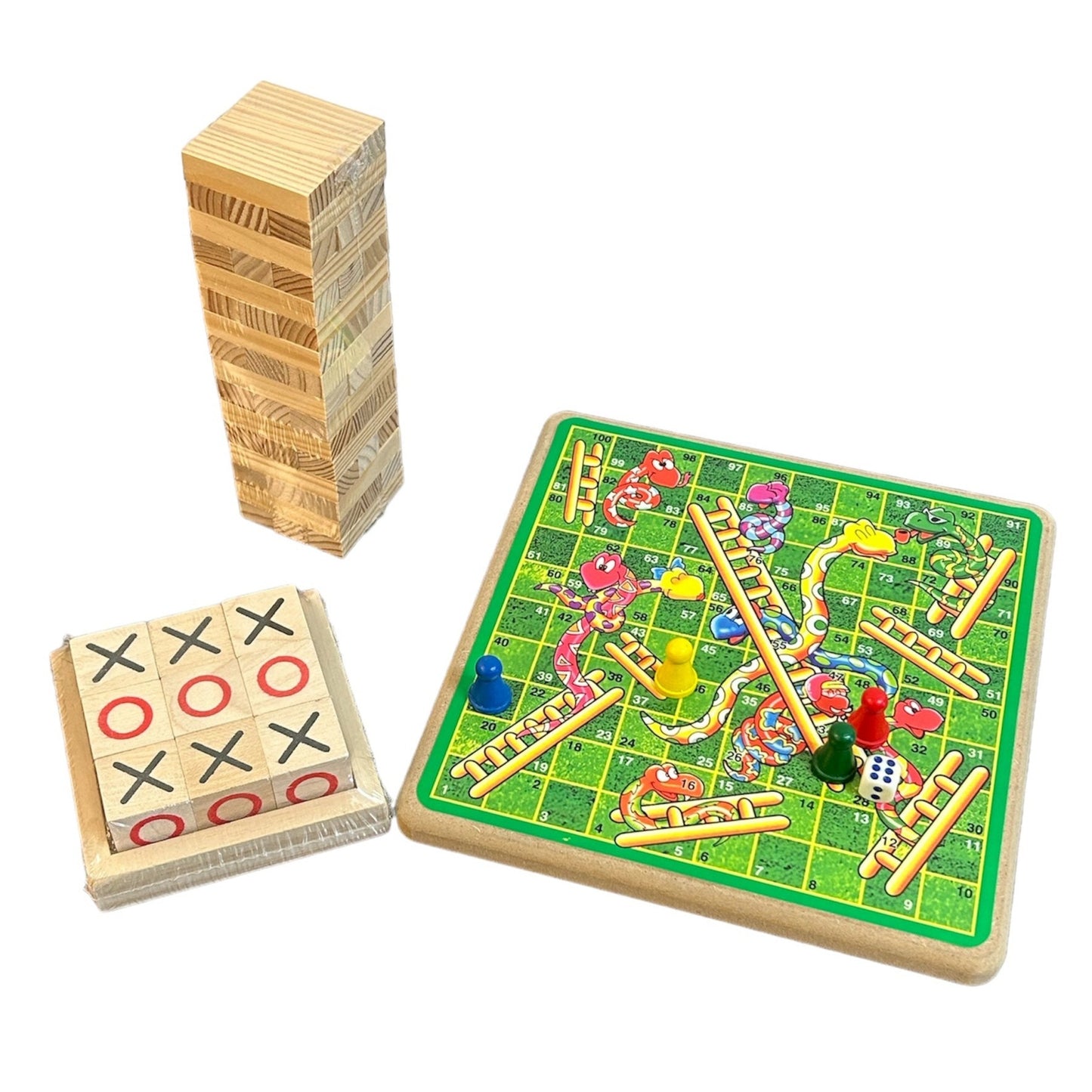 Retro Wooden Games