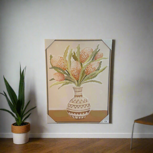 Banksia Frame Canvas Print