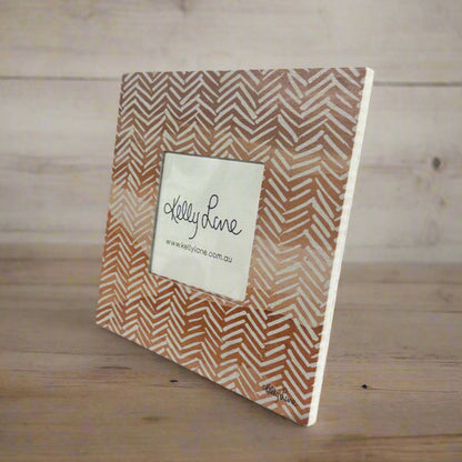 Espresso Palms Photo Frame 4x4