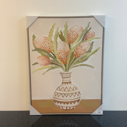 Banksia Frame Canvas Print