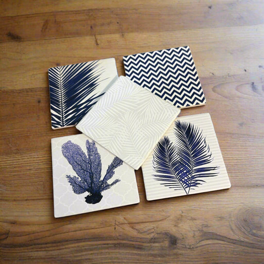 Sophisticated Hamptons Coasters