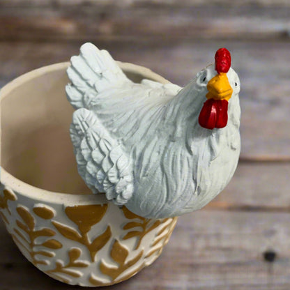 Assorted Chicken Pot Sitters