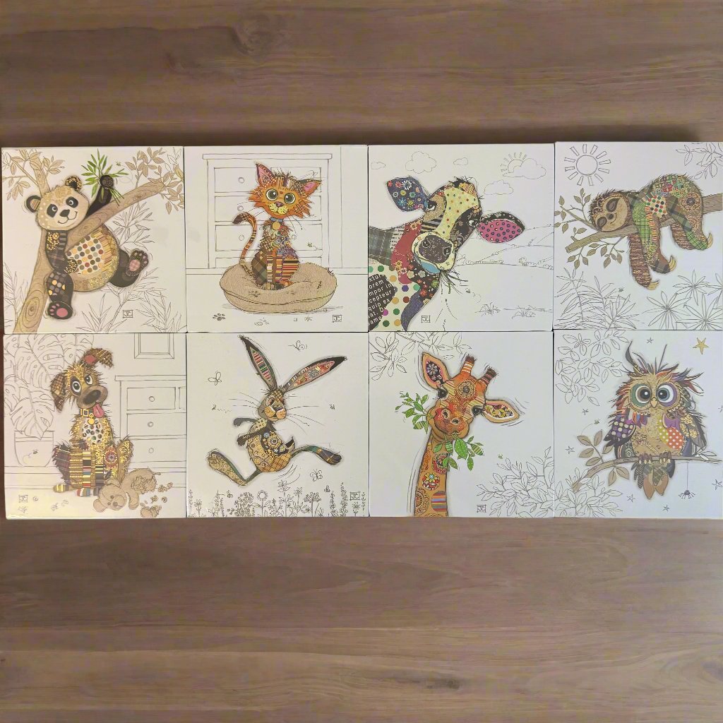 Bug Art Animal Memo Pad & Pen