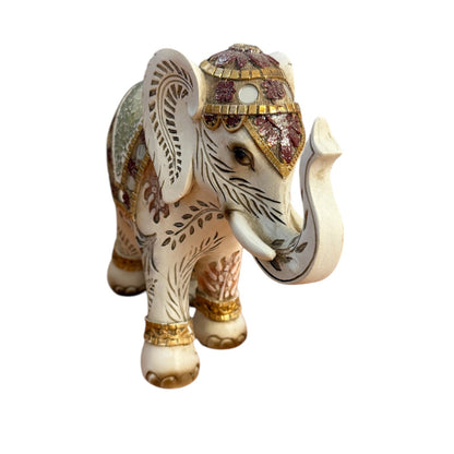 Mosaic Elephant Statues