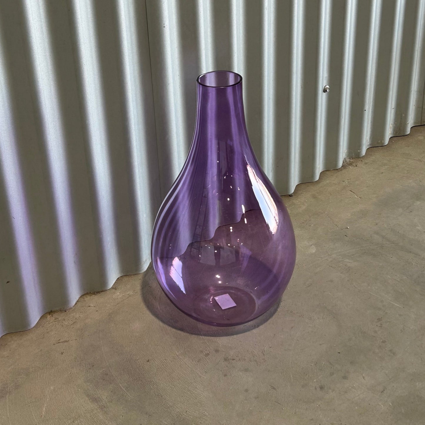 Large Purple Vase