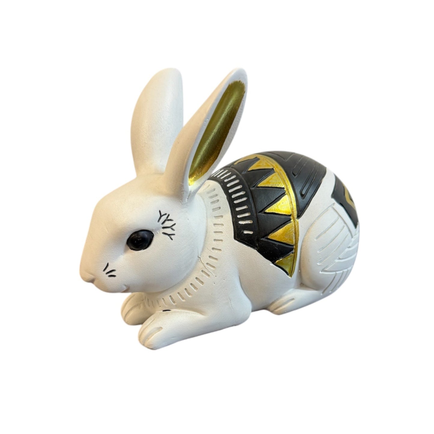 White and Black Bunny