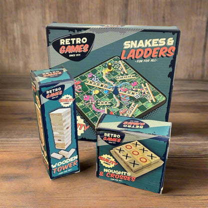 Retro Wooden Games