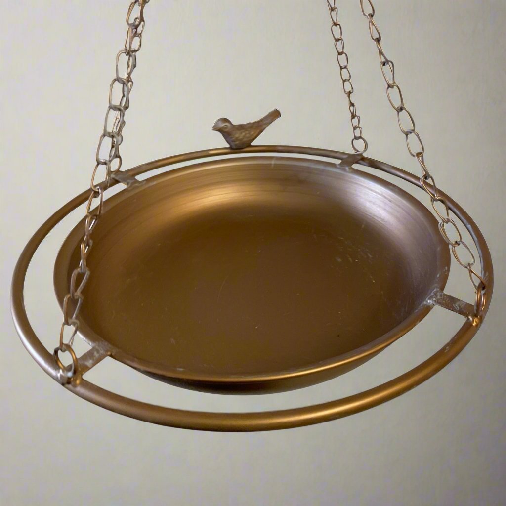 Bird Feeder Bronze Zinc