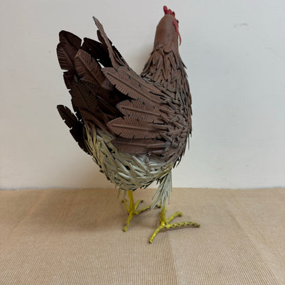 Brown Hen Statue