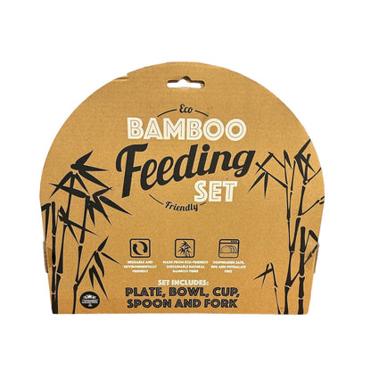 Eco Friendly Bamboo Feeding Set