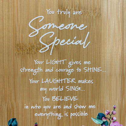 Bamboo Someone Special Plaque