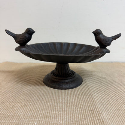 Cast Iron Pedestal Bird Feeder