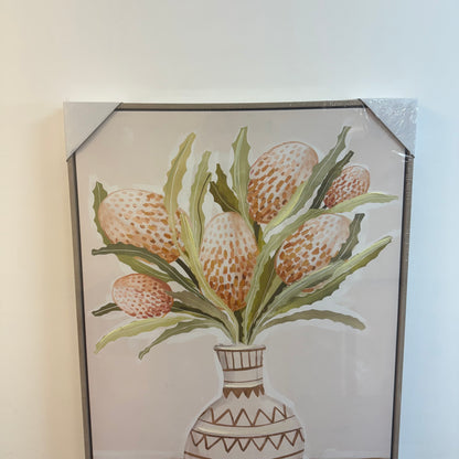 Banksia Frame Canvas Print