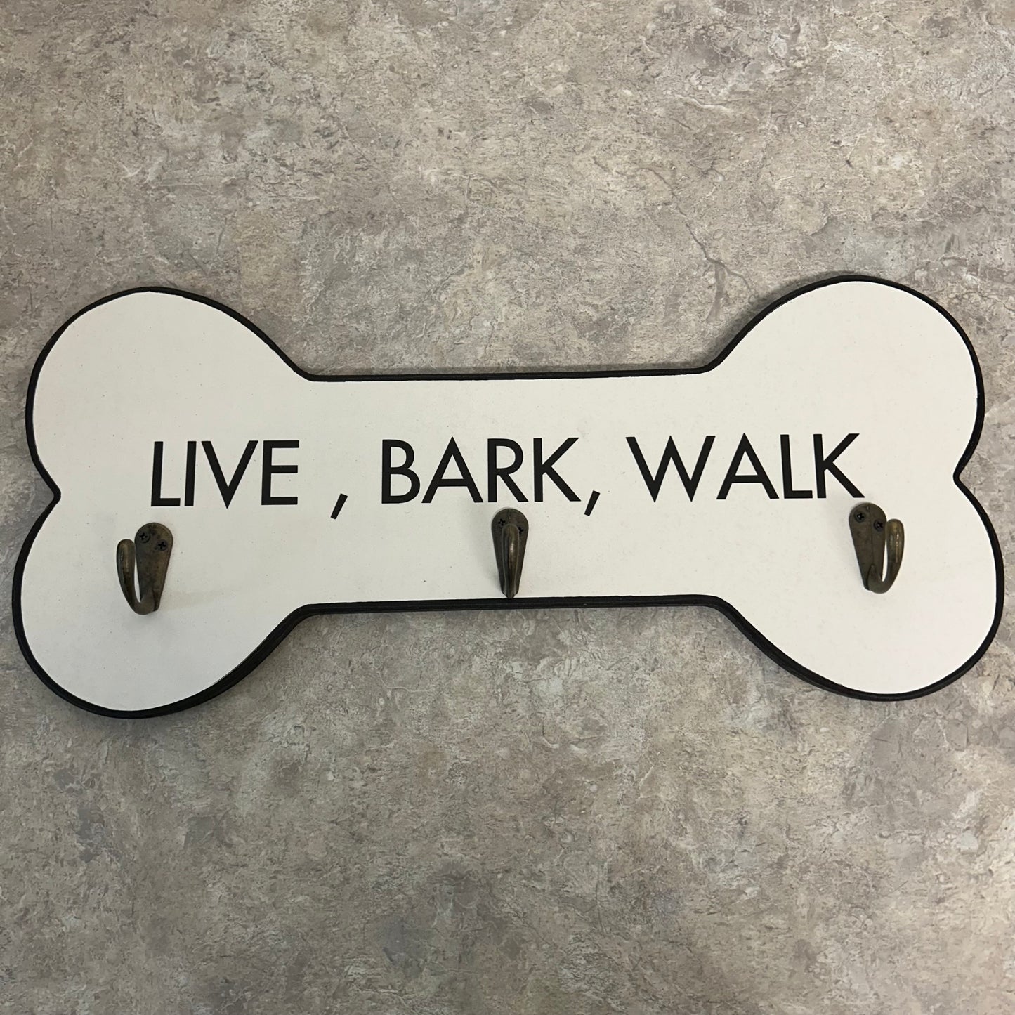 Plaque Puns - Dog Lead Hooks