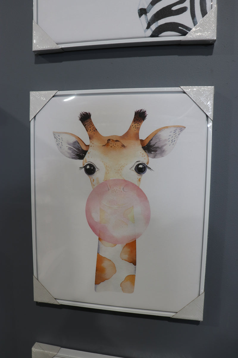 Animal Bubble Gum Wall Art