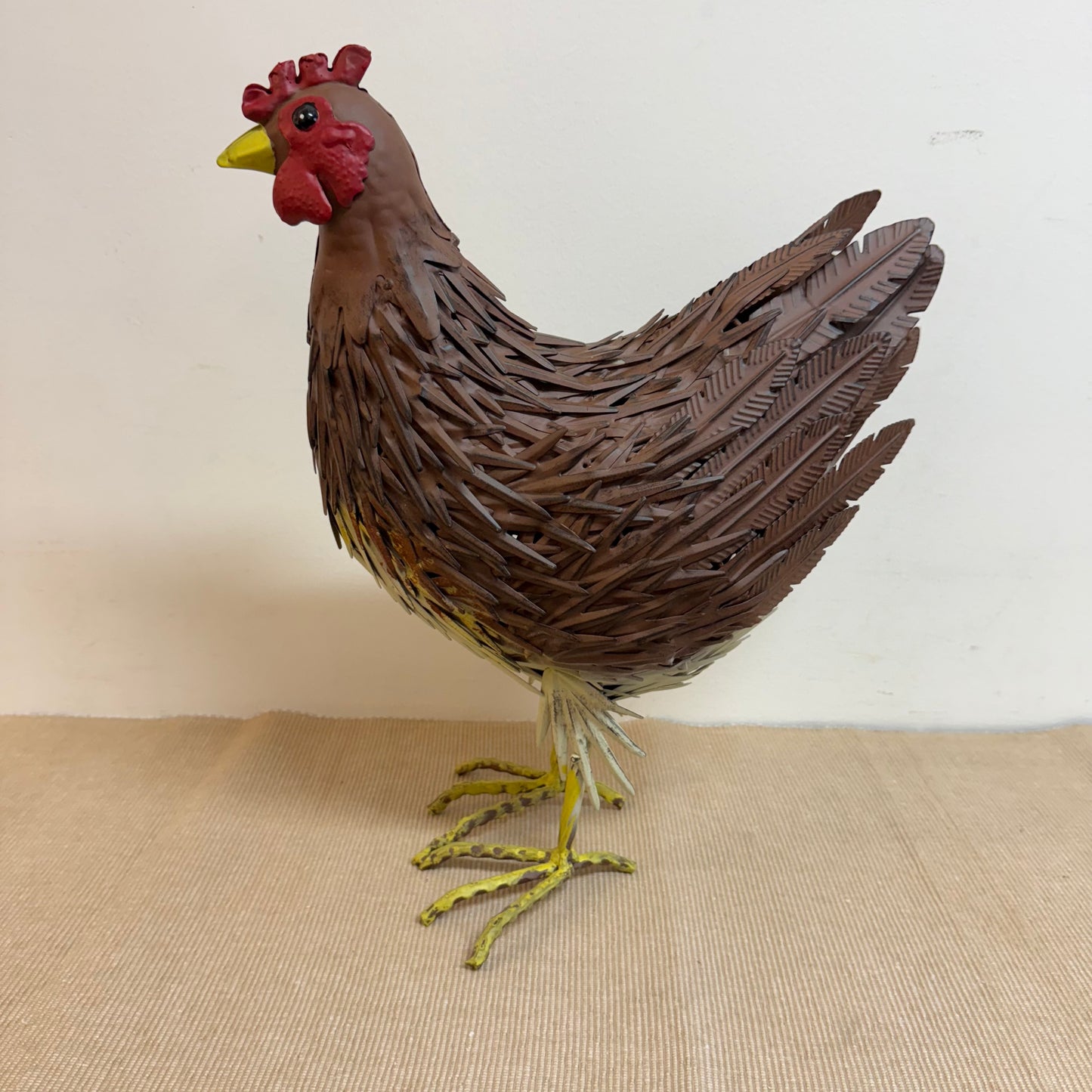 Brown Hen Statue