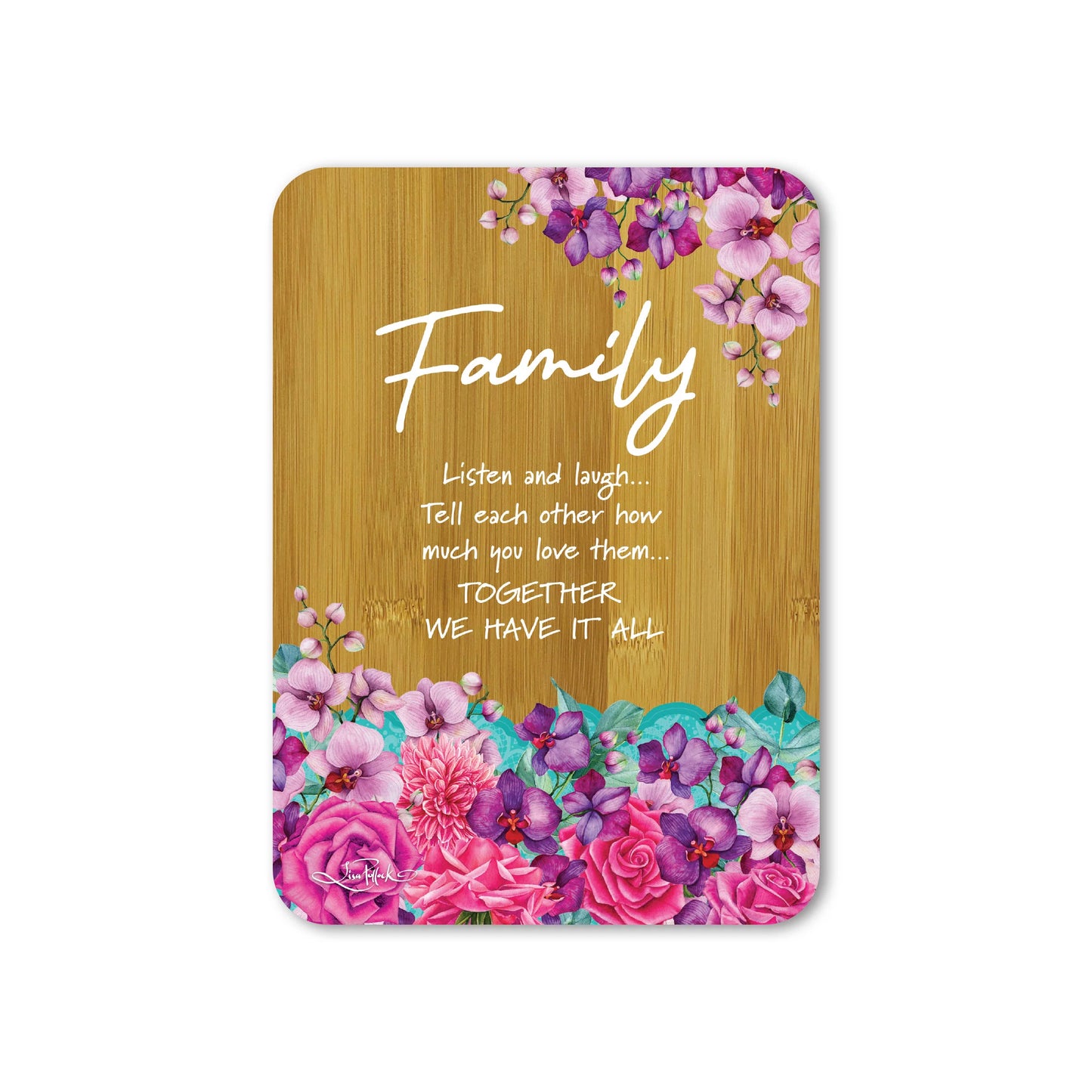 Bamboo Family Plaque