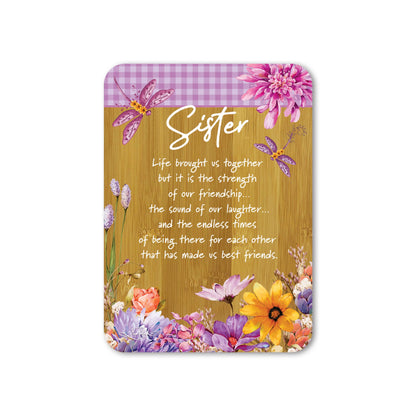 Bamboo Sister Plaque