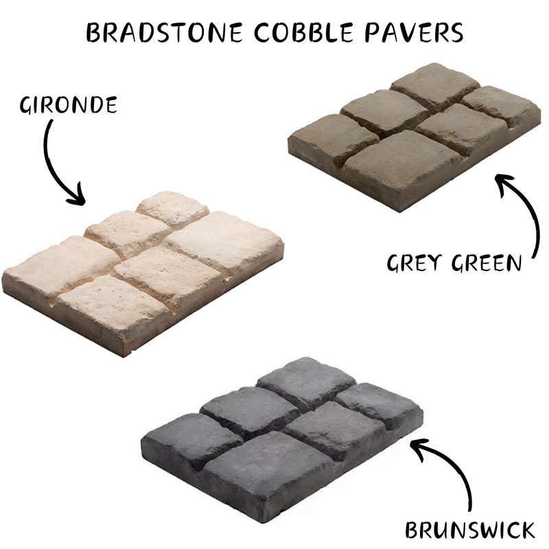 Bradstone Cobbles® Pavers