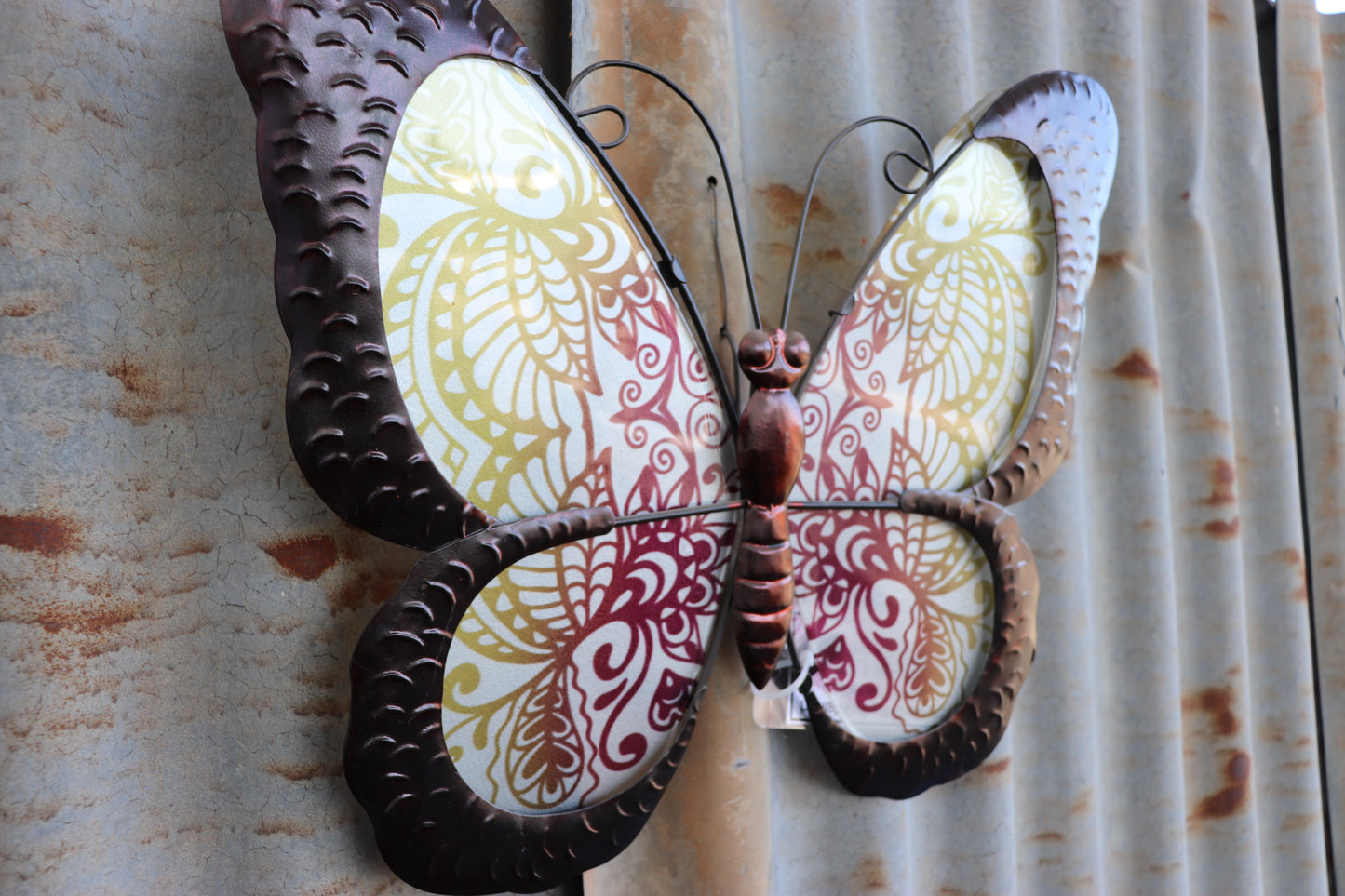 Bronze Butterfly Wall Art