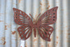 Butterfly Rust Wallart