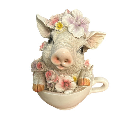 Floral Teacup Animals