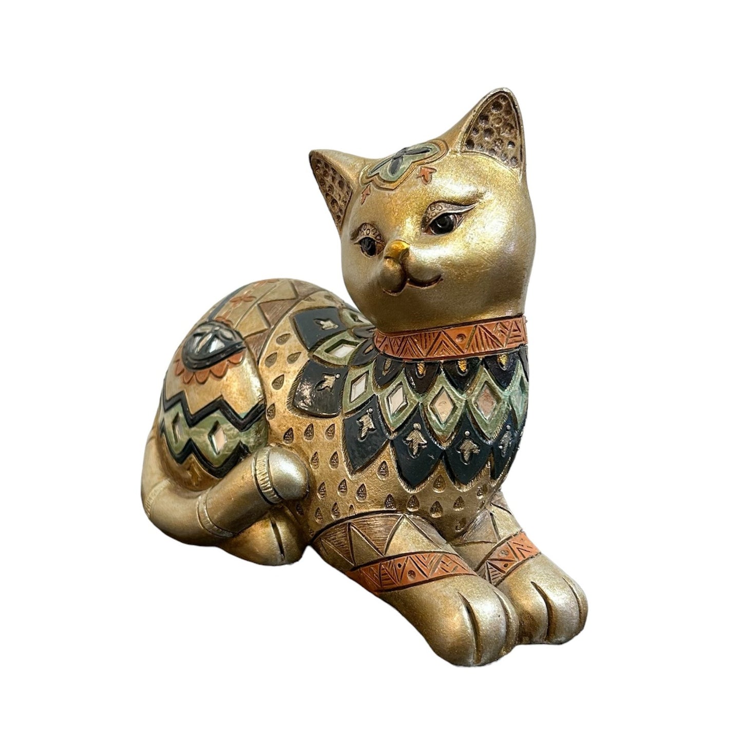 Golden Cat Statue