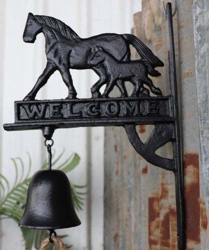 Cast Iron Horse Bell