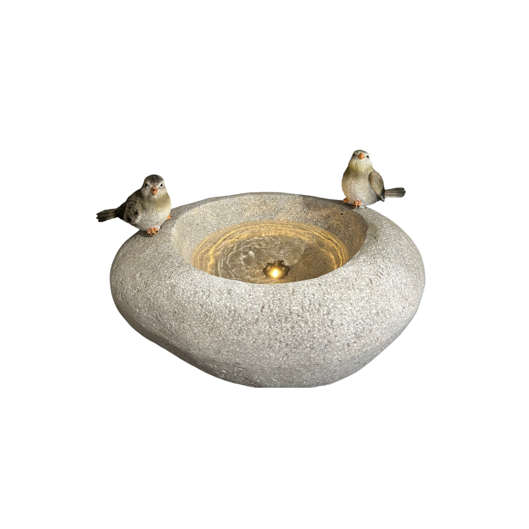 Contempo Pedestal Bird Fountain