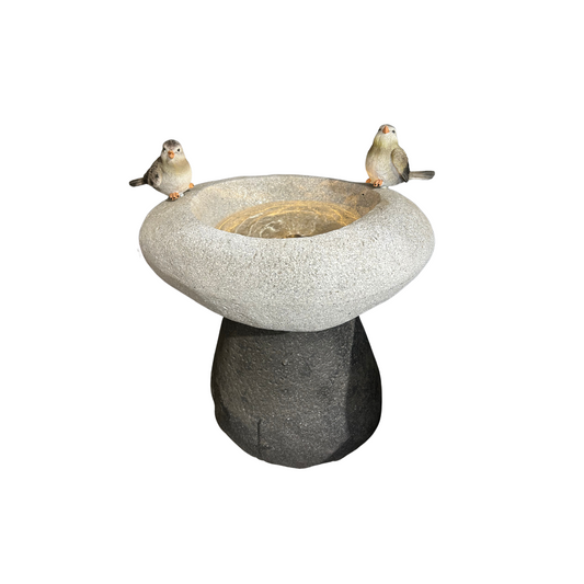 Contempo Pedestal Bird Fountain