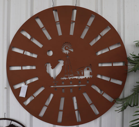 Country Life Metal Wall Art