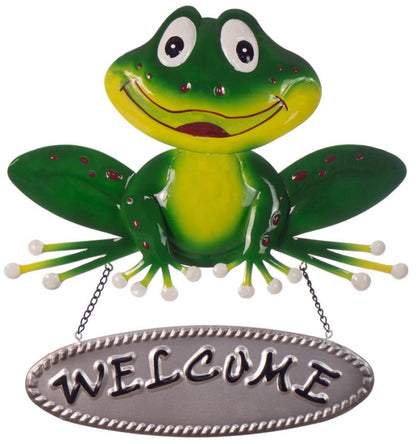 Frog Welcome Wall Art