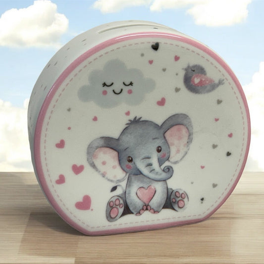 Baby Elephant Money Box