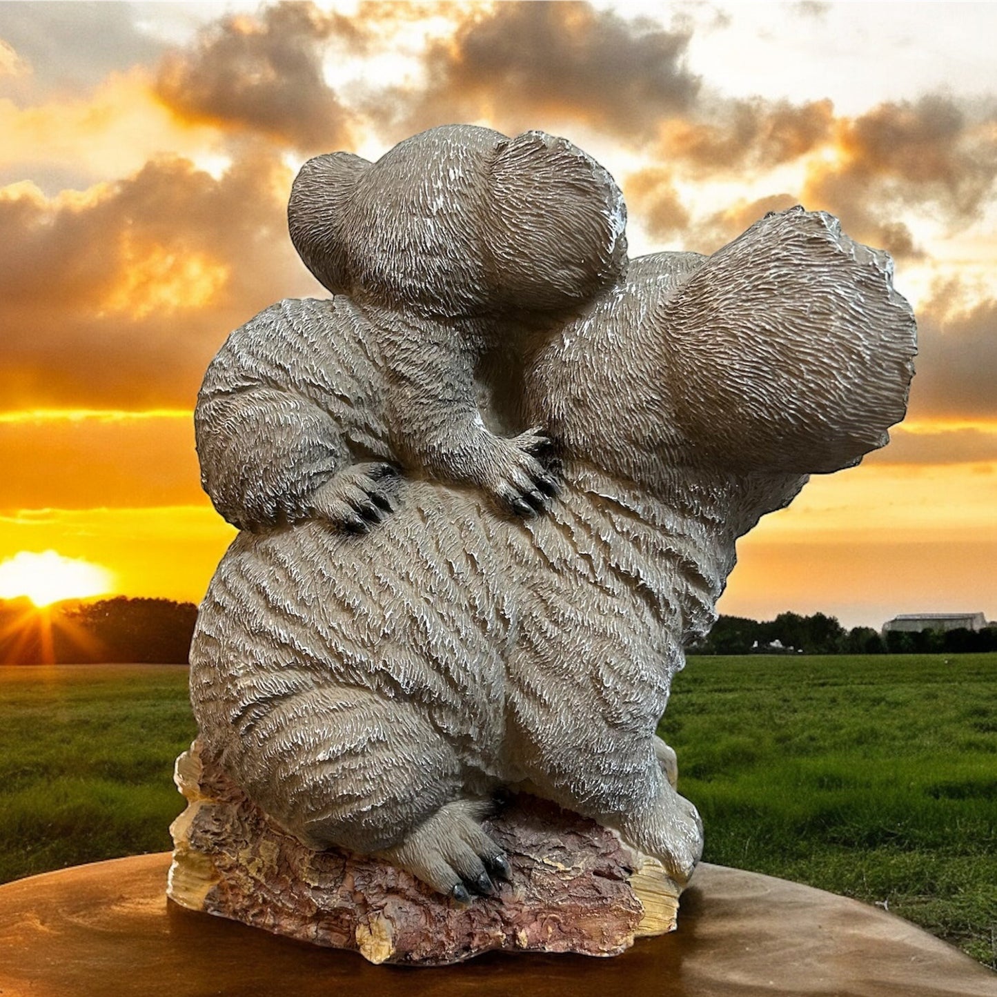 Mum & Baby Koala Statue