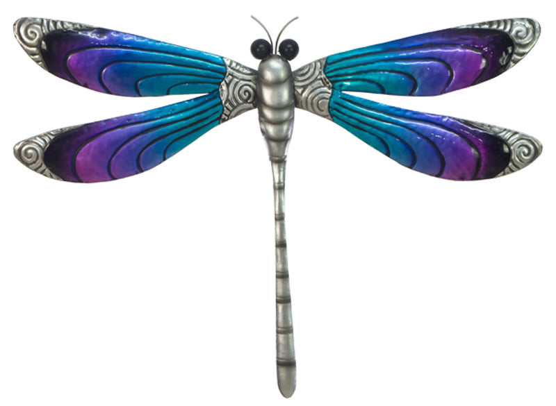 Purple Dragonfly Wall Art