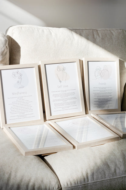 Gift of Words Plaques