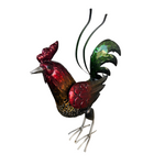 Rooster Coloured Deco