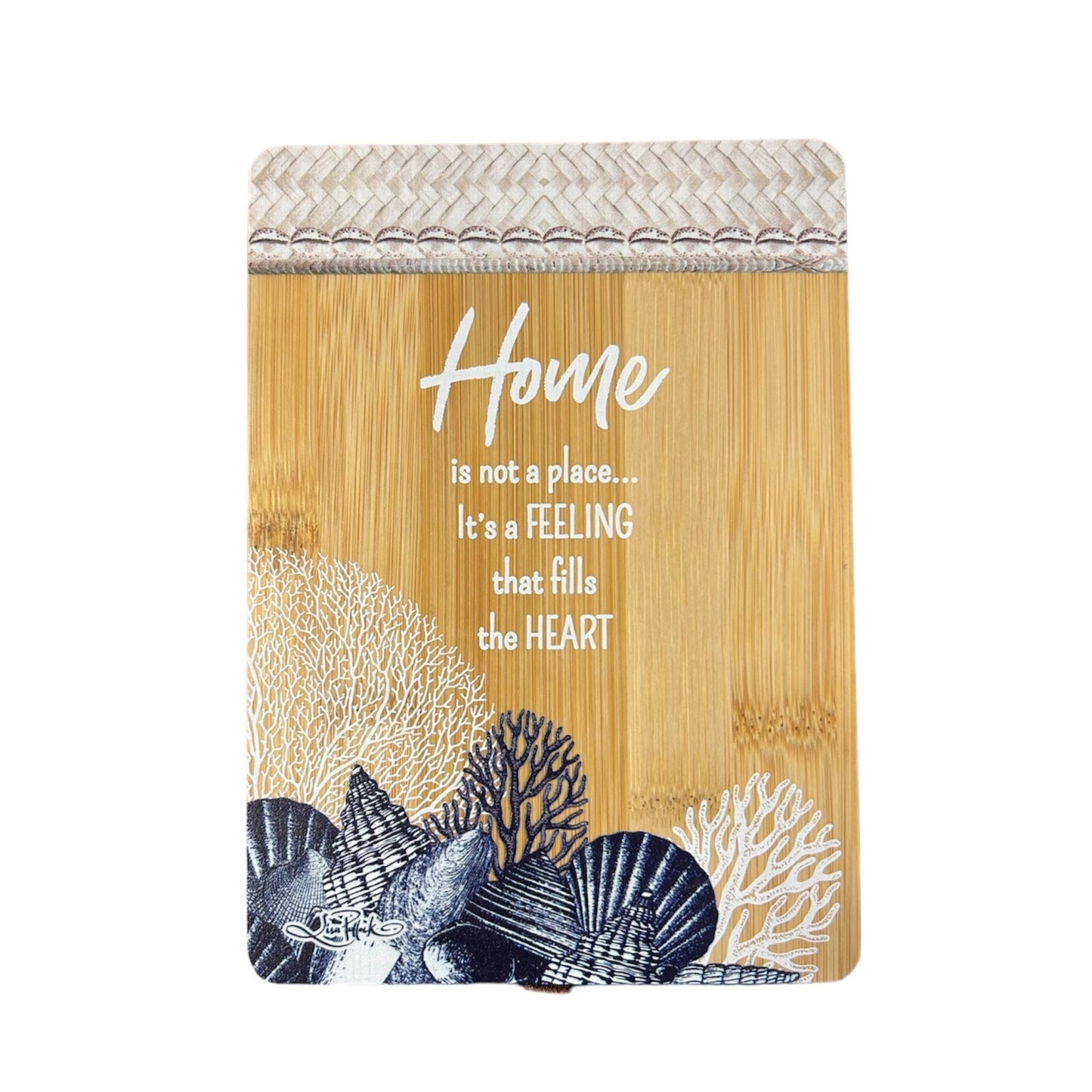 Bamboo Home Plaque