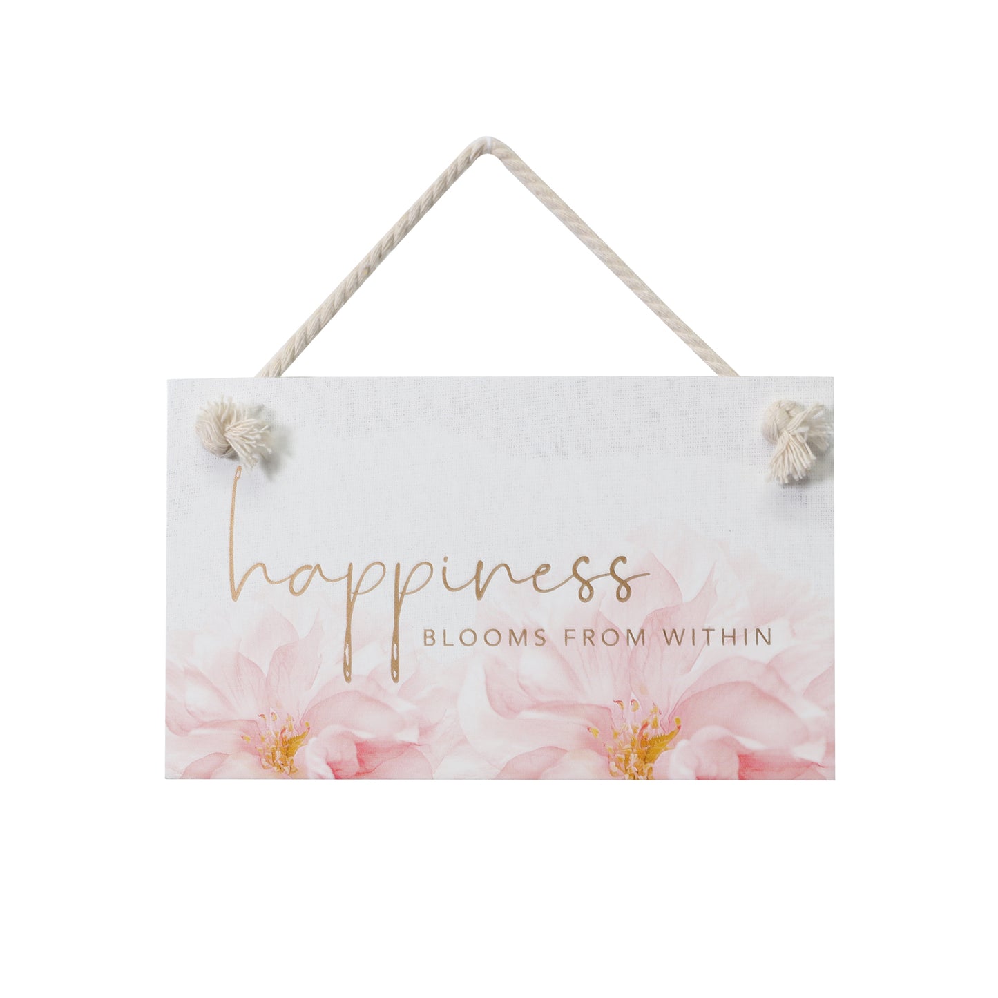 Full Bloom Hanging sign