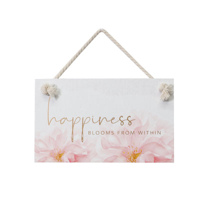 Full Bloom Hanging sign