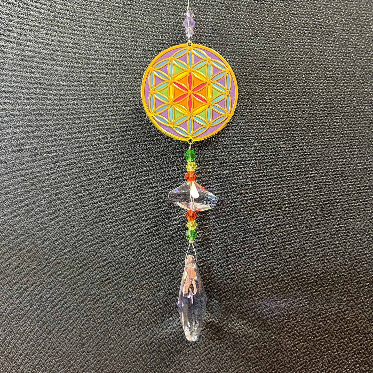 Spiritual Life Eternity Crystal Suncatchers