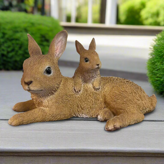 Mother & Baby Rabbits