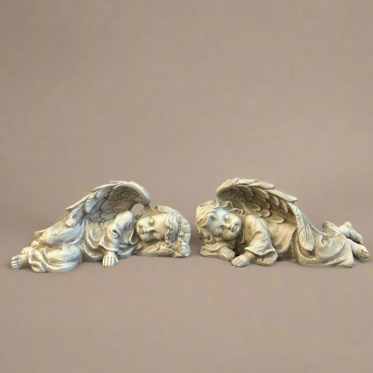 Sleeping Cherubs Statues