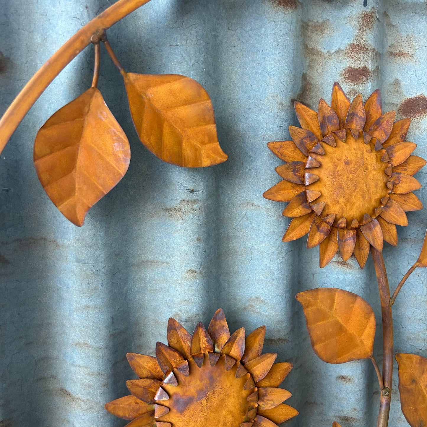 Rustic Sunflower Wall Art