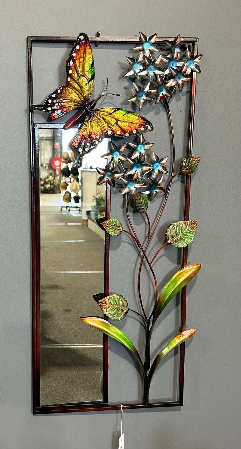 Butterfly Decor Wall Mirror 81cm