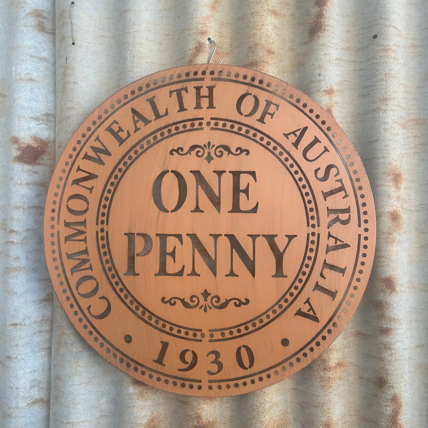 Australian Penny Wall Art