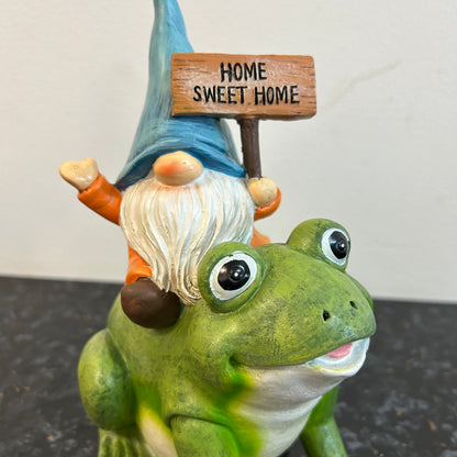 Gnomes Riding Garden Critters