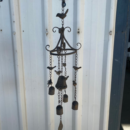 Wind Chime - Cast Iron Bird